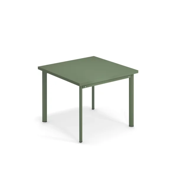 Emu Star tafel - 90 x 90 cm - militairgroen