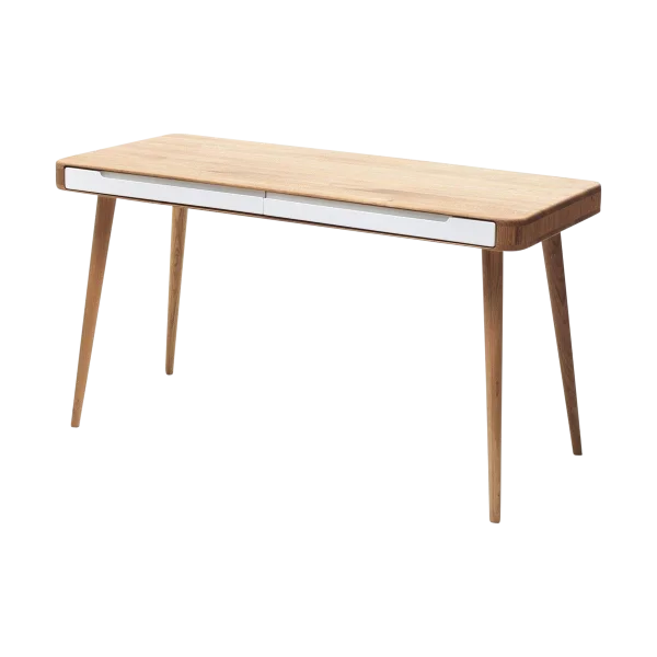 Ena desk houten bureau naturel - 140 x 60 cm