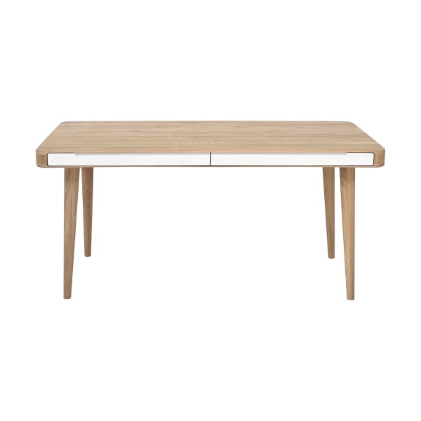 Ena table houten eettafel whitewash - 160 x 90 cm