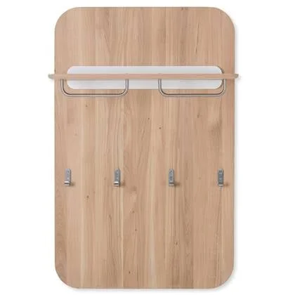 Ena wandkapstok whitewash