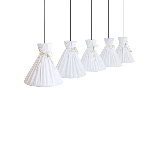 Envostar - Lola 5 Hanglamp White/Beige/Black