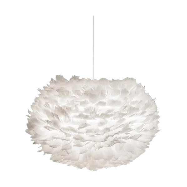 Eos Medium hanglamp white - met koordset wit - Ø 45 cm