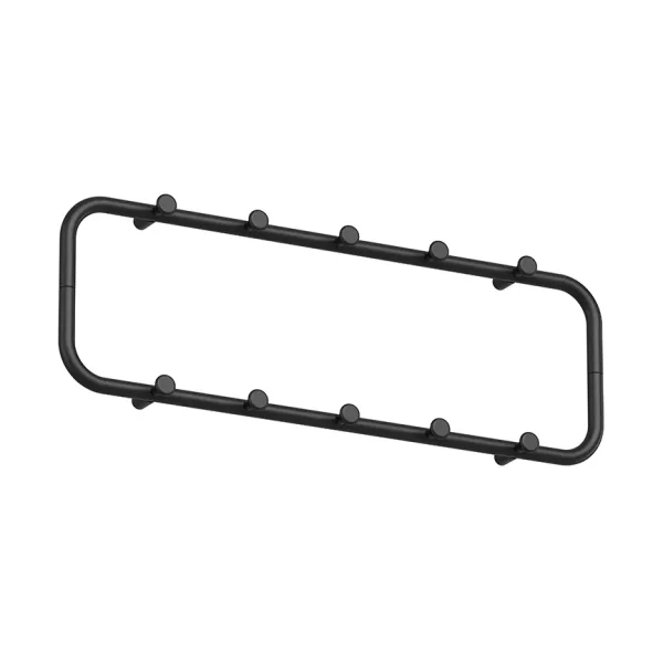 Essem Design Classic kapstok 80 cm Zwart