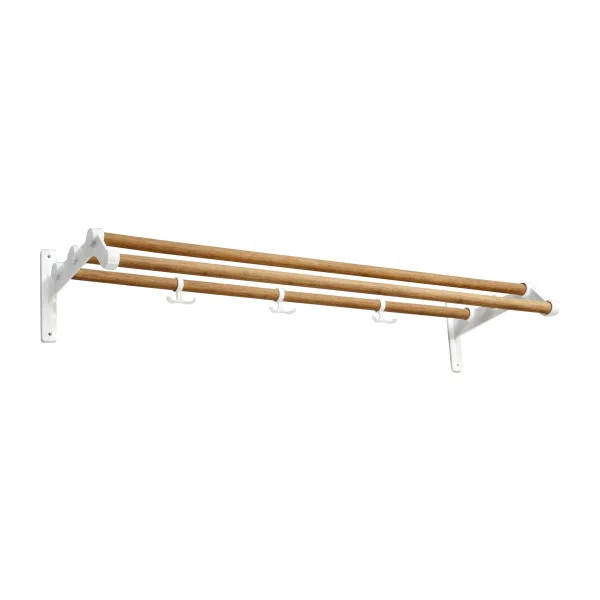 Essem Design Nostalgi 291 hoedenplank 100 cm Bamboe-wit