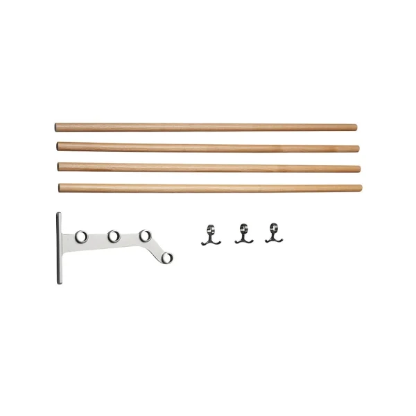 Essem Design Nostalgi 291 Hoedenplank eiken, aluminium frame