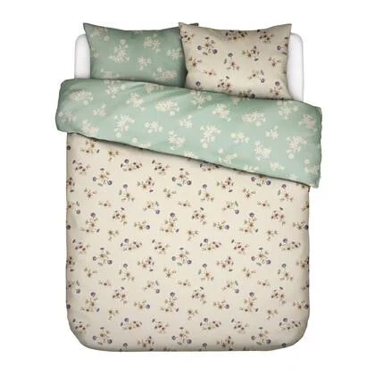 Essenza Fiora Dekbedovertrek 200 x 200|220 cm - Vanille