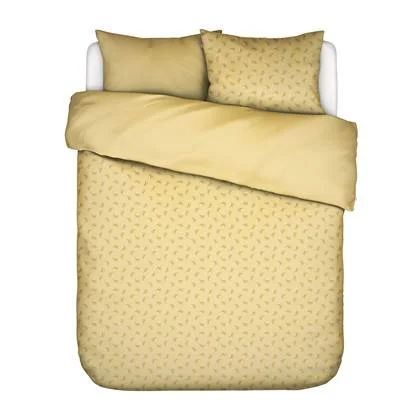 Essenza Lily melody Dekbedovertrek 200 x 220 cm - Lemon yellow