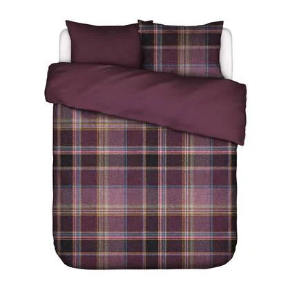 Essenza Meau Dekbedovertrek 240 x 220|220 cm - Mauve Wine
