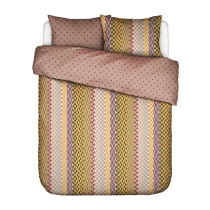 Essenza Stach Dekbedovertrek Antique pink 200 x 220 cm