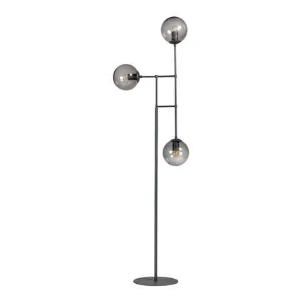 ETH Davina Vloerlamp 3x E27 Zwart