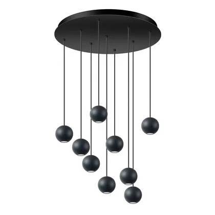 ETH Grace Hanglamp round 9x4W | 400cm kabel | 3240LM