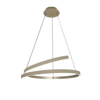 ETH Remona Hanglamp 1 Licht 51w Dim to Warm dimbaar Champagne