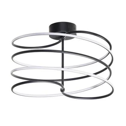 ETH Slinger Plafonniere Led 40w 2700k 3 stap dimbaar zwart