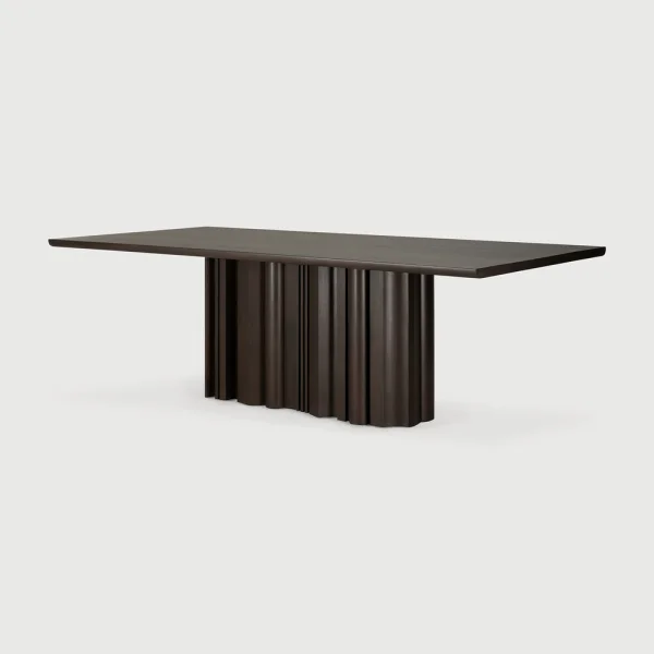 Ethnicraft Eettafel Sequence Mahoniehout, 240 x 110cm - Donkerbruin