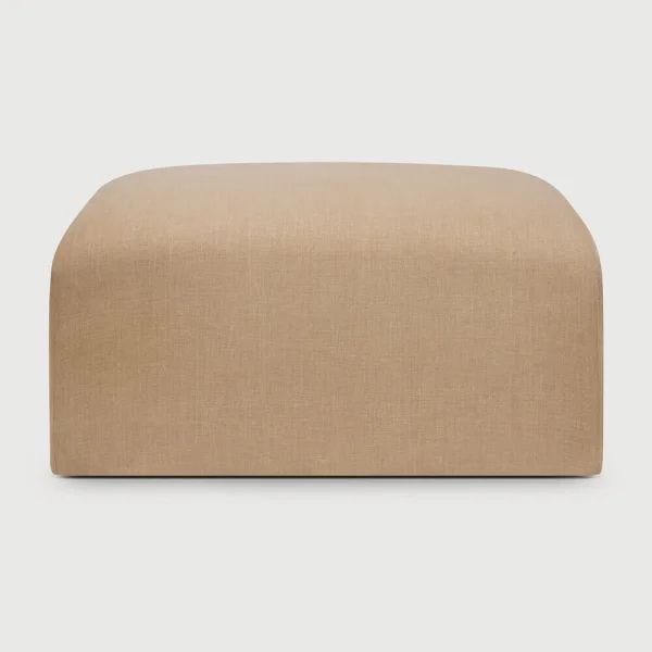 Ethnicraft Hocker Bulky 80 x 60cm - Light Sepia