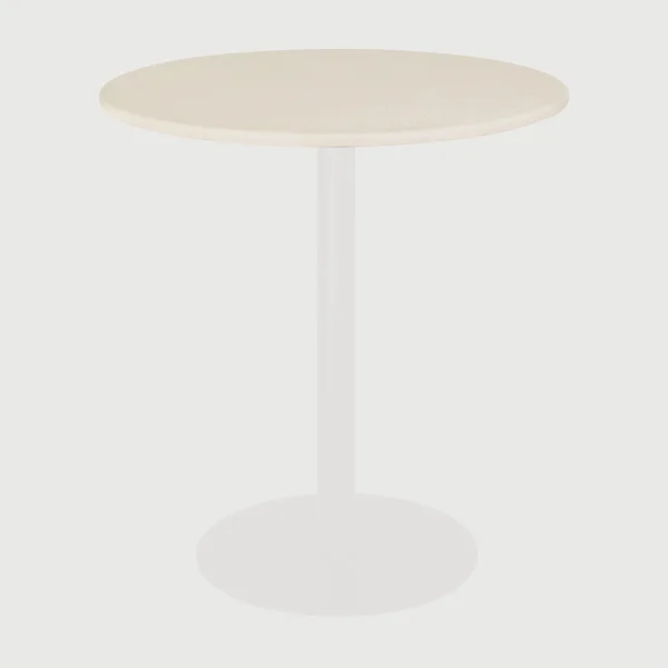 Ethnicraft Tafelblad Blend 70cm - Off White - Rond