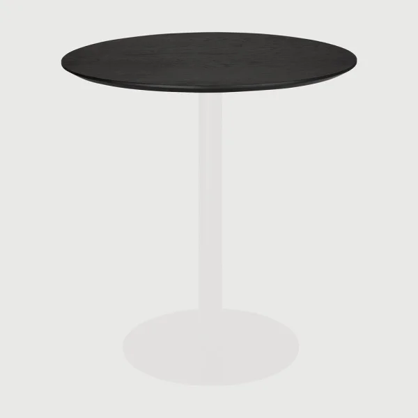 Ethnicraft Tafelblad Blend 70cm - Zwart - Rond