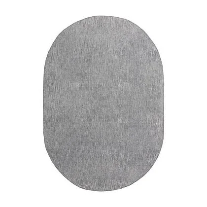 Eva Interior Buitenkleed Dahl Ovaal - Grijs - Dubbelzijdig