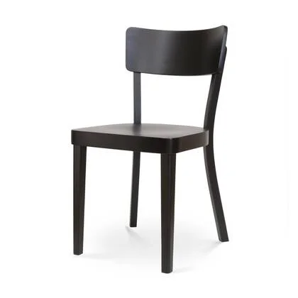 Fameg Fergus Houten Eetkamerstoel Zwart