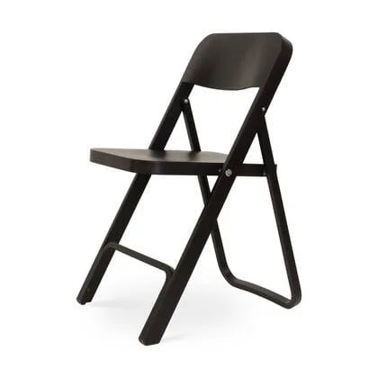 Fameg Flip Houten Klapstoel Zwart