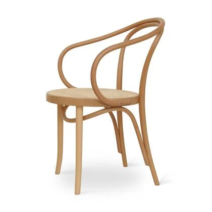 Fameg Venice No. 9 Eetkamerstoel Naturel - Armleuning - Rotan Zitting