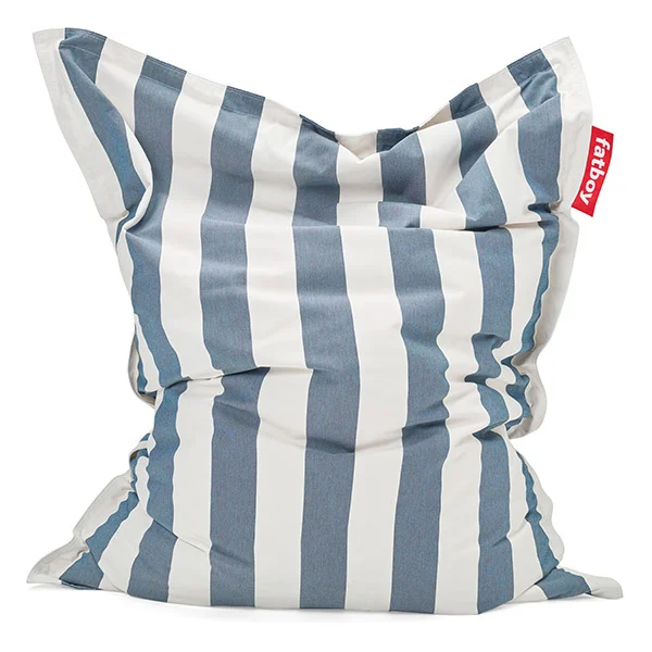 Fatboy-collectie The original outdoor zitzak stripe ocean blue