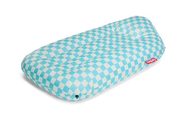 fatboy Lamzac L Lucht Zitzak - chess azur - 3.0