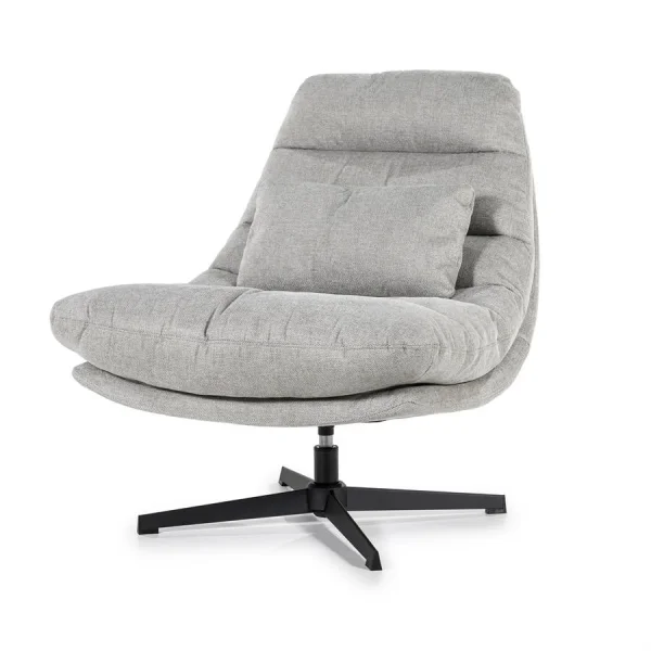 Fauteuil Cooper met kussen - grijs Houston