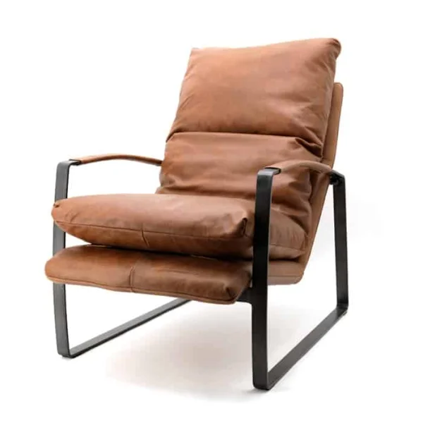 Fauteuil Lex - Cognac