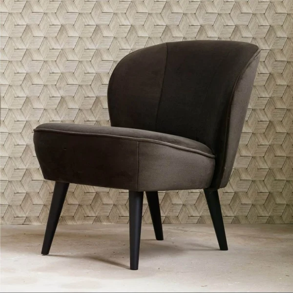 Fauteuil Sara Velvet - Groen