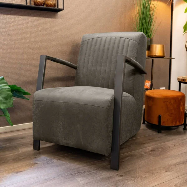 Fauteuil Sixty - Antraciet