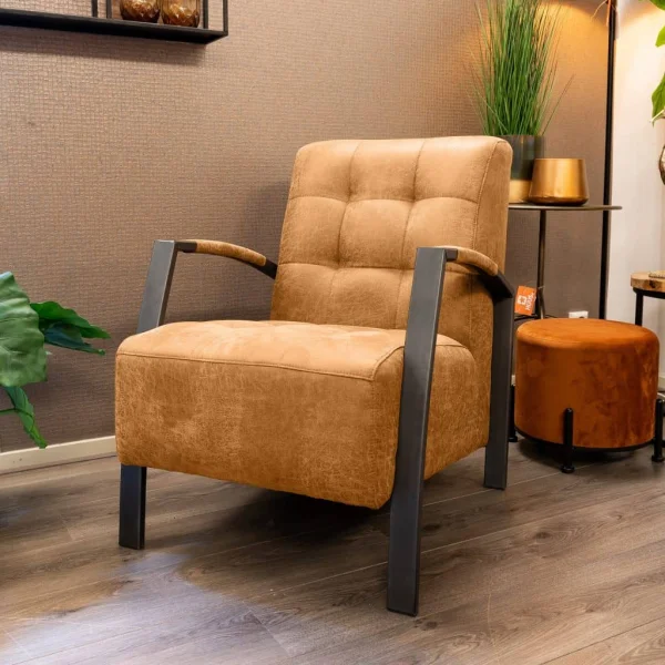 Fauteuil Thirty - Cognac