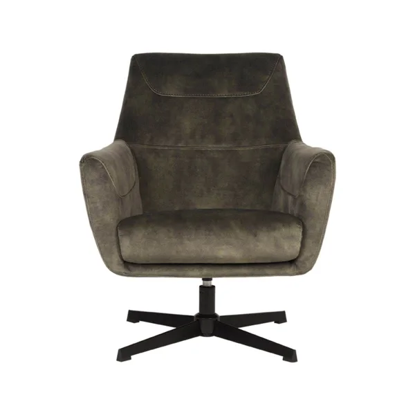 Fauteuil Toby - Groen Velours