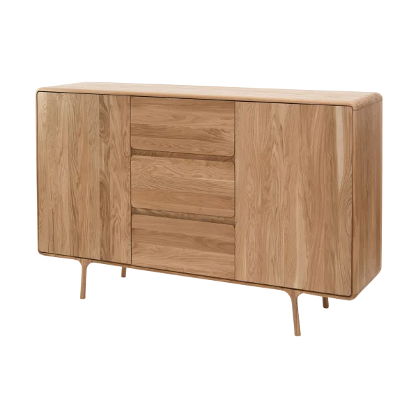 Fawn dresser houten ladekast naturel - 180 x 110 cm