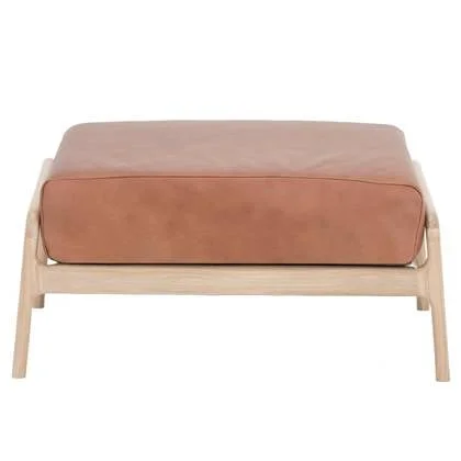 Fawn hocker whitewash Dakar Leather Whiskey