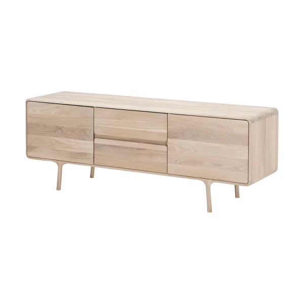 Fawn sideboard houten dressoir whitewash - 180 x 45 cm