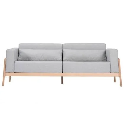 Fawn sofa 3-zits whitewash Main Line Flax Newbury