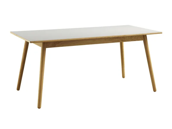 FDB Møbler C35 eettafel - lichtgrijs - 160 cm