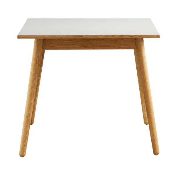 FDB Møbler C35A eettafel 82x82 cm Light grey-oak nature lacquered