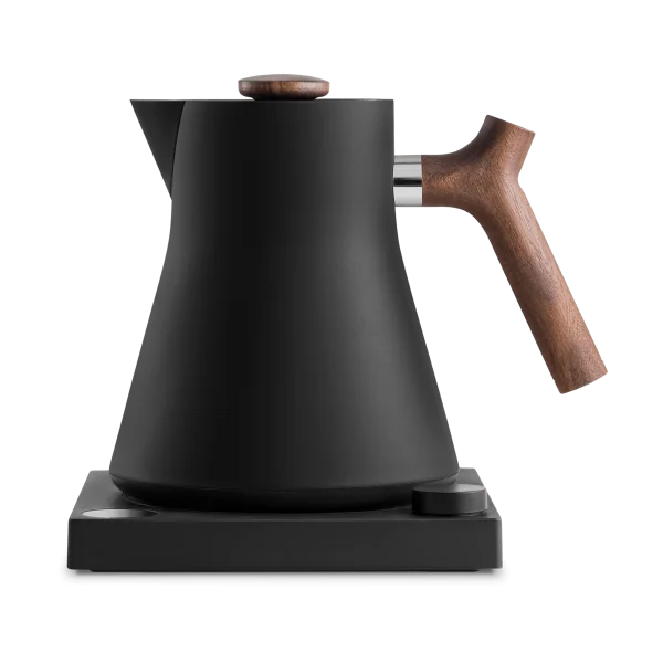 Fellow Corvo EKG waterkoker met variabele temperatuur 90 cl Matte black-walnut