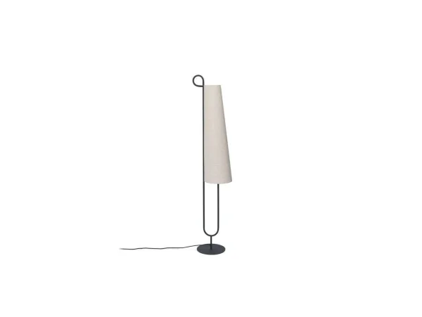 Ferm Living - Ancora Vloerlamp Black/Natural