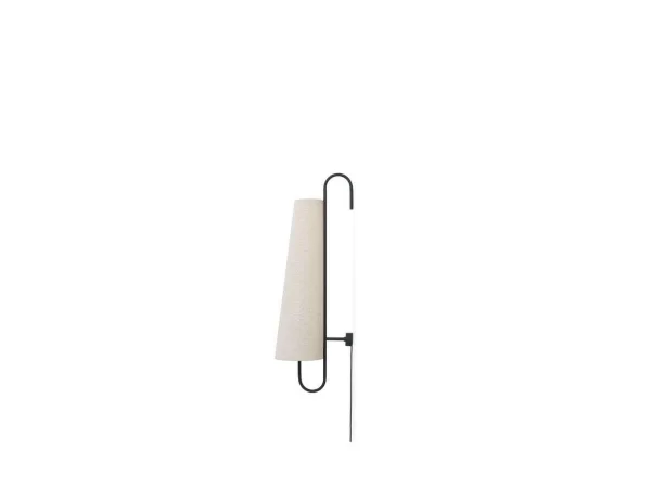 Ferm Living - Ancora Wandlamp 100 Black/Natural