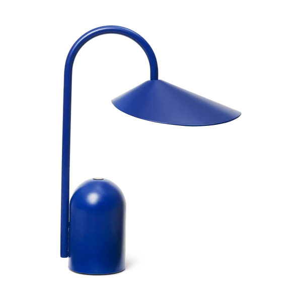 ferm LIVING Arum draagbare lamp Bright Blue