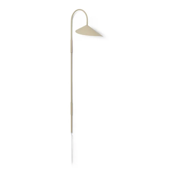 ferm LIVING Arum swivel tall wandlamp Cashmere