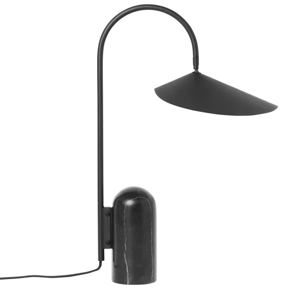 ferm LIVING Arum tafellamp Zwart