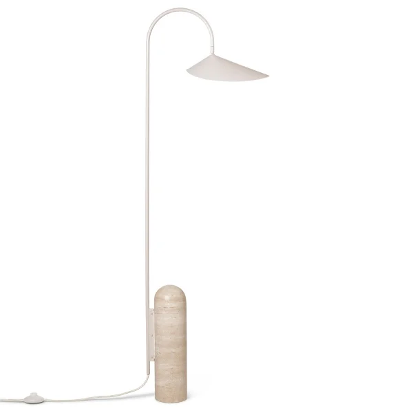 ferm LIVING Arum vloerlamp Cashmere