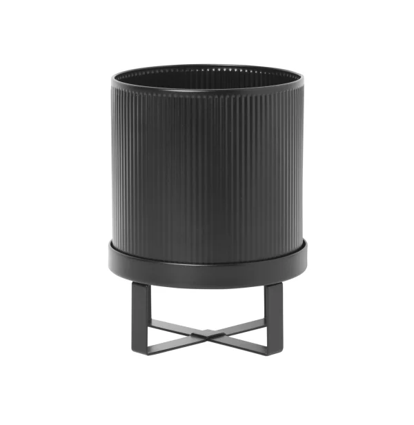 ferm LIVING Bau plantenpot - zwart - L