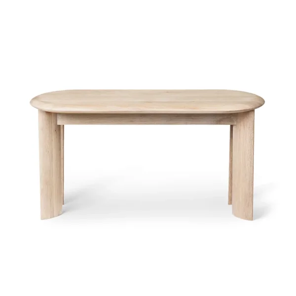 Ferm Living Bevel bankje 90 cm Witgeoliede eik
