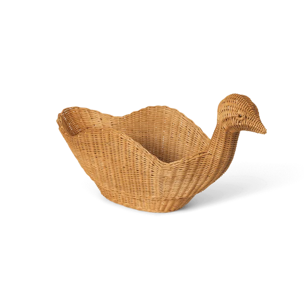 ferm LIVING Bird opbergmand 40x28,5x74 cm Natural