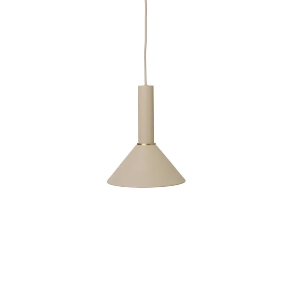 Ferm Living - Collect Hanglamp Cone High Cashmere